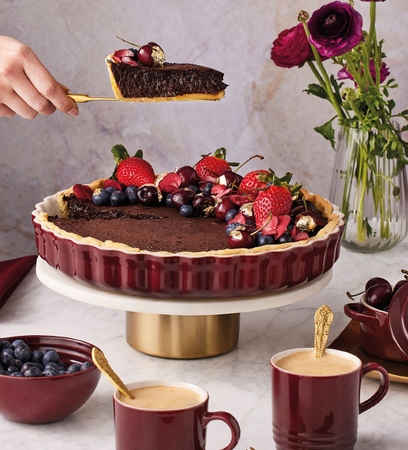 Decadent Baked Chocolate Tart